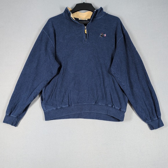 Peter Millar Other - Peter Millar Pullover Mens XL Blue Metropolitan PGA Championship Pro-Am Golf Top